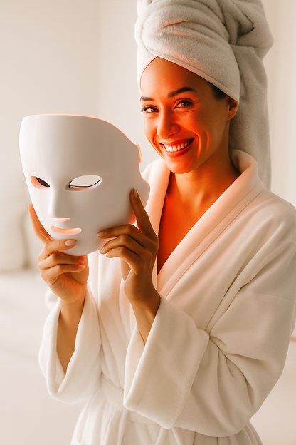 ✨ Máscara LED Facial con 7 colores de terapia ✨